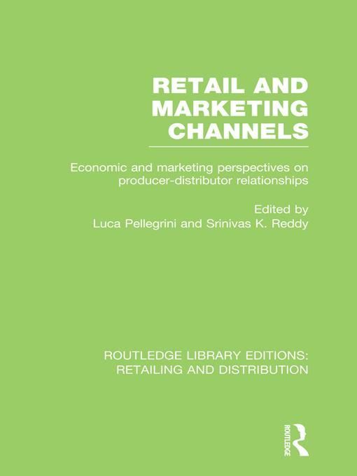 Produktbild: Retail and Marketing Channels (RLE Retailing and Distribution)