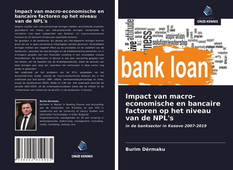 Produktbild: Impact van macro-economische en bancaire factoren op het niveau van de NPL's