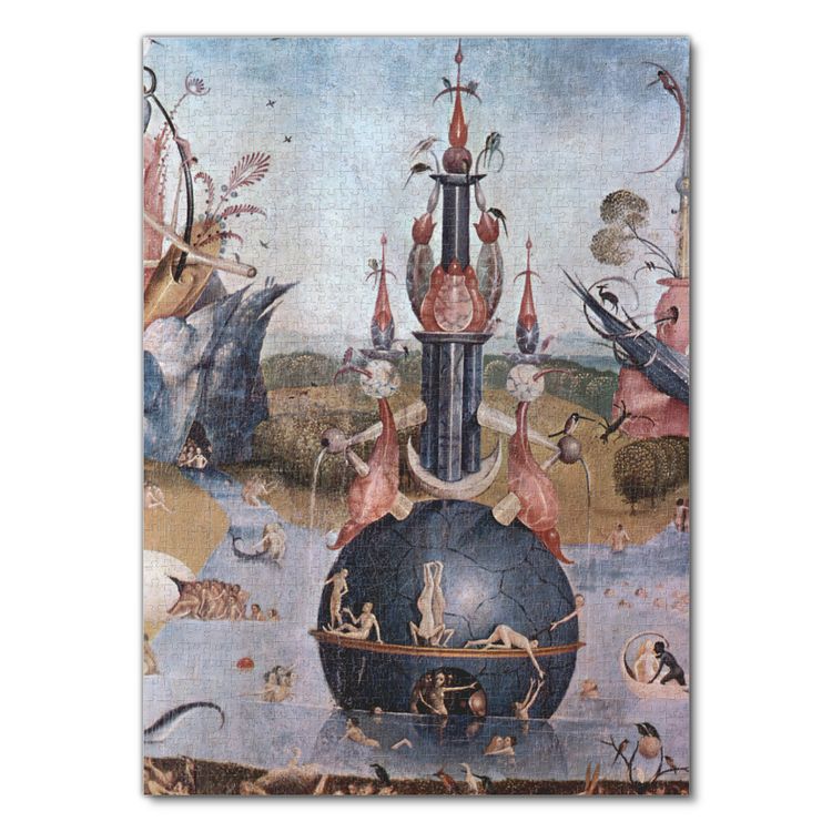 Produktbild: Lais Puzzle Hieronymus Bosch - Der Garten der L&uuml;ste, Mitteltafel: Der Garten der L&uuml;ste, Detail 1000 Teile