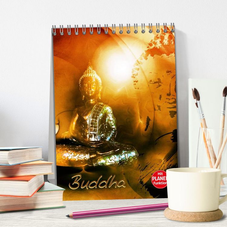 Produktbild: Buddhismus (Tischkalender 2026 DIN A5 hoch), CALVENDO Monatskalender