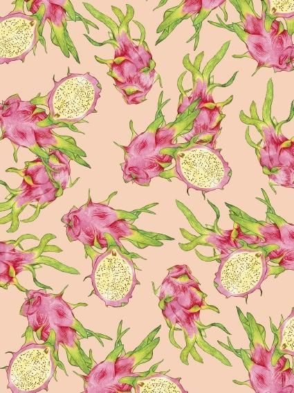 Produktbild: Cocktail Garten Geschenkpapier-Heft - Motiv Feigen