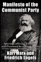 Produktbild: Manifesto of the Communist Party