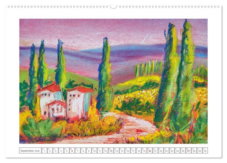 Produktbild: Im sanften Licht der Jahreszeiten. (hochwertiger Premium Wandkalender 2026 DIN A2 quer), Kunstdruck in Hochglanz