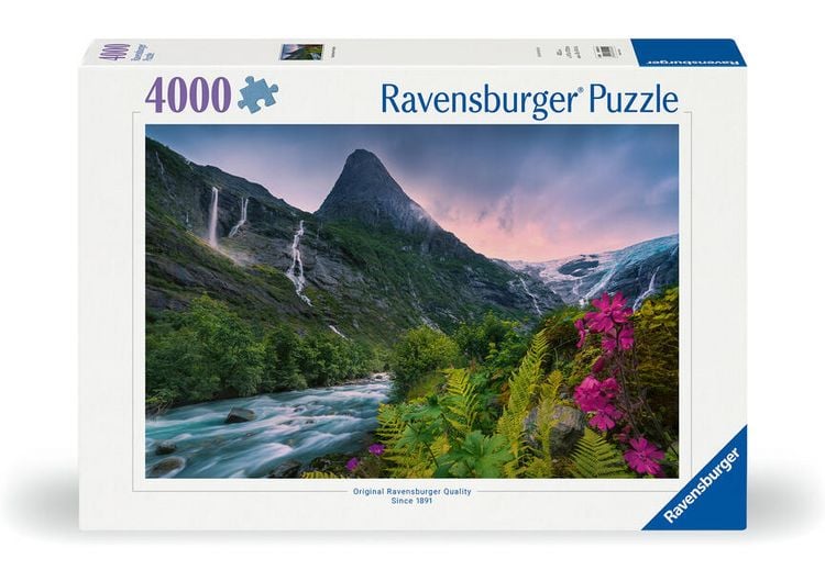 Produktbild: Erwachsenenpuzzle 4000 Teile - Atemberaubende Bergstimmung