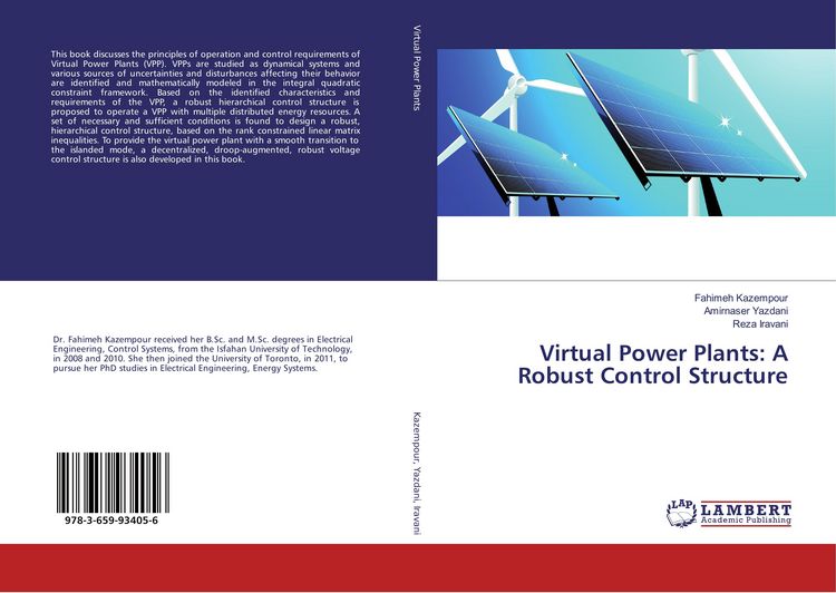 Produktbild: Virtual Power Plants: A Robust Control Structure