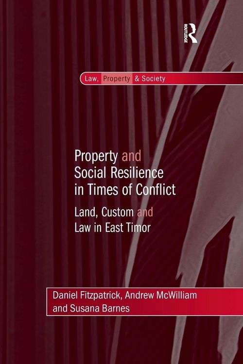 Produktbild: Property and Social Resilience in Times of Conflict