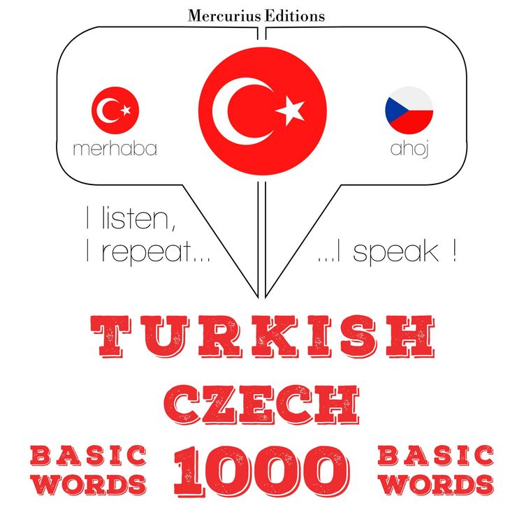 Produktbild: T&uuml;rk&ccedil;e - &Ccedil;ek&ccedil;e: 1000 temel kelime