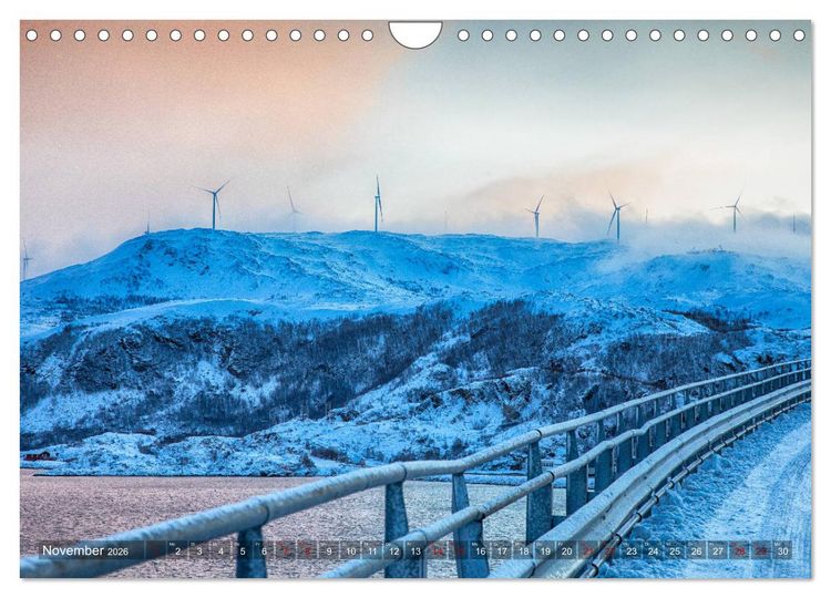 Produktbild: Polarnacht in Troms&oslash; (Wandkalender 2026 DIN A4 quer), CALVENDO Monatskalender