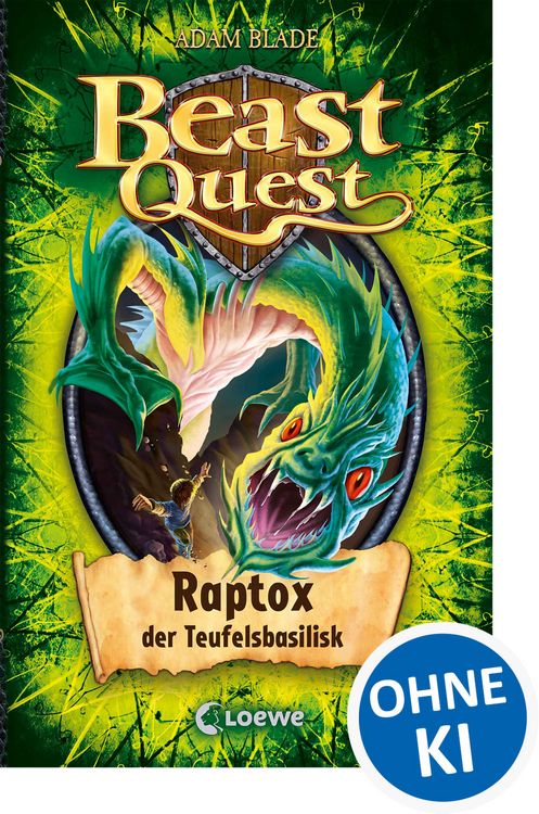 Produktbild: Raptox, der Teufelsbasilisk / Beast Quest Band 39