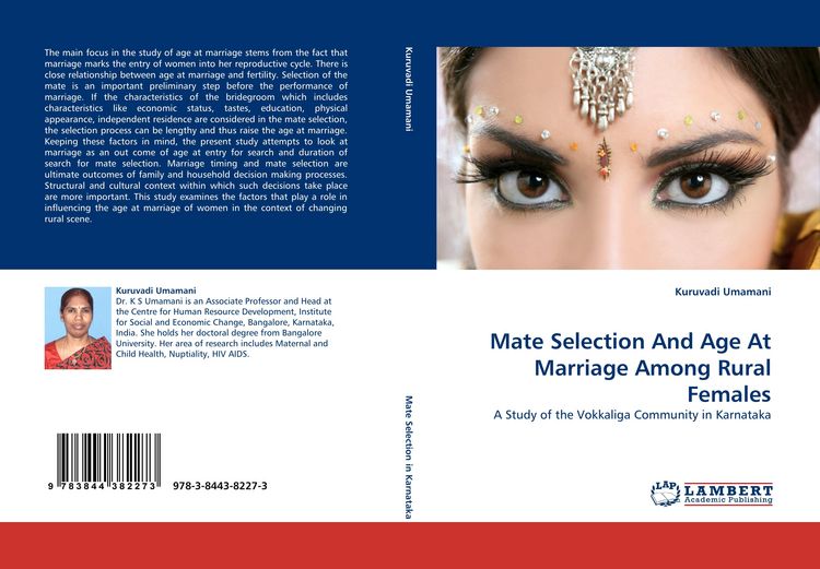 Produktbild: Mate Selection And Age At Marriage Among Rural Females