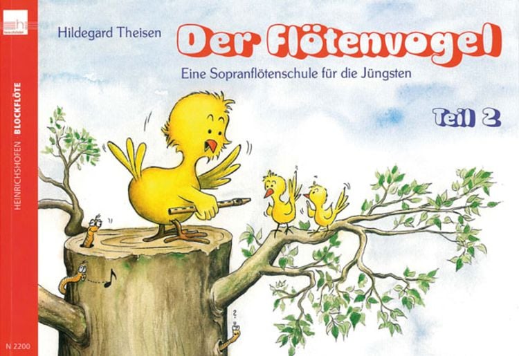 Produktbild: Der Flötenvogel, für Sopran-Blockflöte Tl.2
