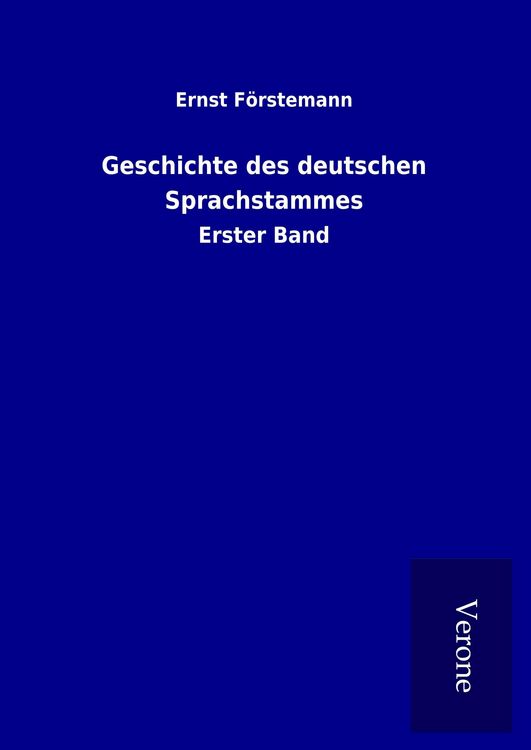 Produktbild: Geschichte des deutschen Sprachstammes