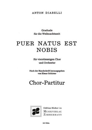 Produktbild: Puer natus est nobis