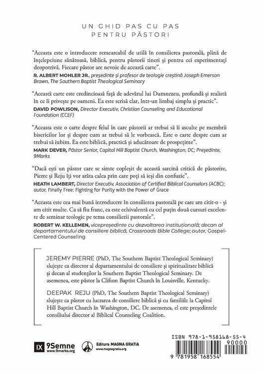 Produktbild: The Pastor and Counseling / P&iquest;storul &iquest;i consilierea