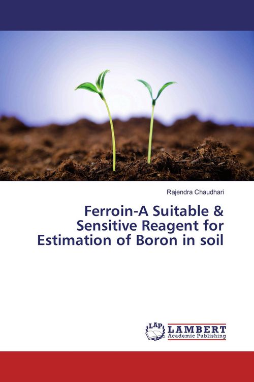 Produktbild: Ferroin-A Suitable & Sensitive Reagent for Estimation of Boron in soil