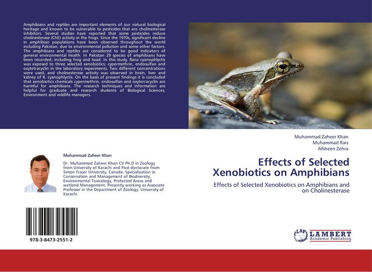 Produktbild: Effects of Selected Xenobiotics on Amphibians