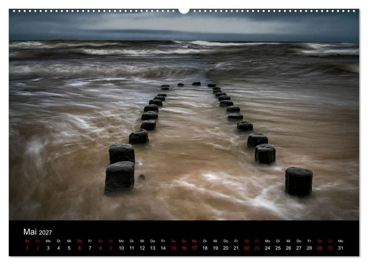 Produktbild: Reise entlang der polnischen Oststee (Wandkalender 2027 DIN A2 quer), CALVENDO Monatskalender
