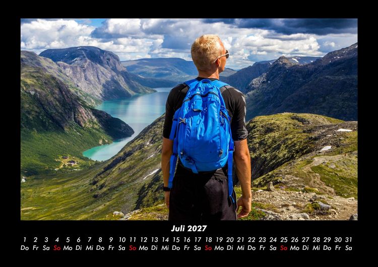 Produktbild: Wanderlust 2027 Fotokalender DIN A3
