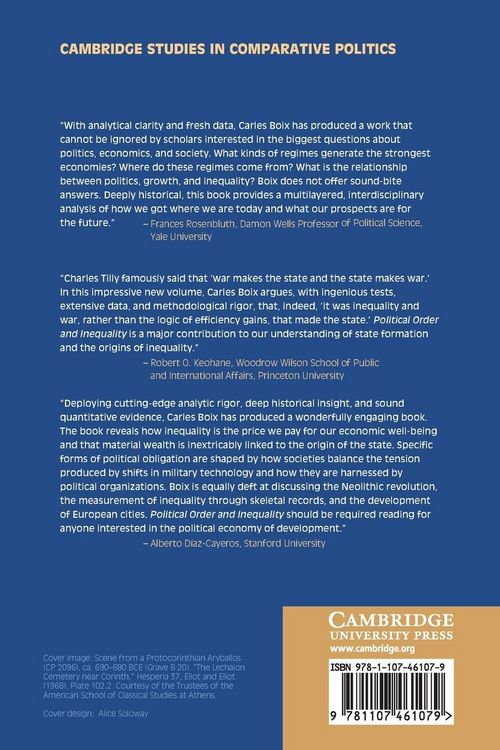 Produktbild: Political Order and Inequality