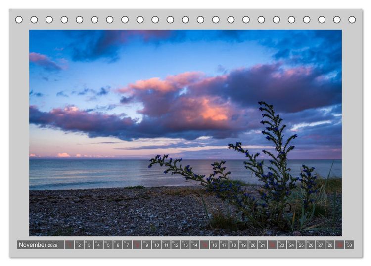 Produktbild: Zuhause am Meer (Tischkalender 2026 DIN A5 quer), CALVENDO Monatskalender
