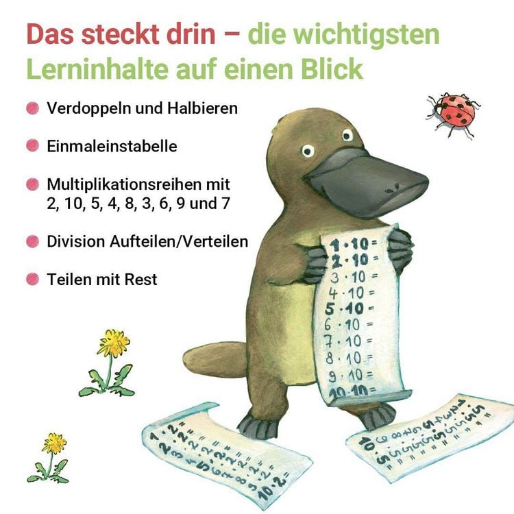 Produktbild: Rechnen mit Rico Schnabel Klasse 2, Heft 2 &ndash; Selbstst&auml;ndig das Multiplizieren und Dividieren trainieren