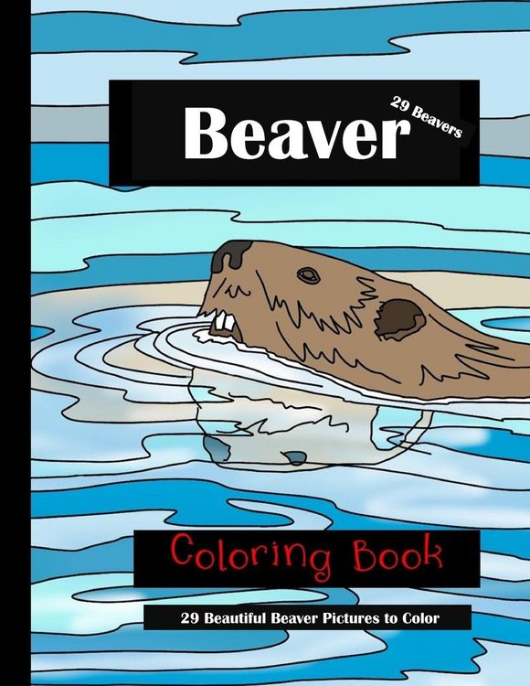 Produktbild: Beaver Coloring Book