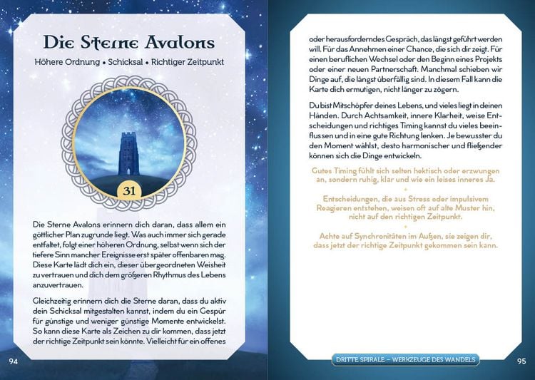 Produktbild: Orakel-Kartenset: Avalon Orakel | Wandle auf den Pfaden der Priesterinnen und verbinde dich mit den transformierenden Energien keltischer Kraftorte