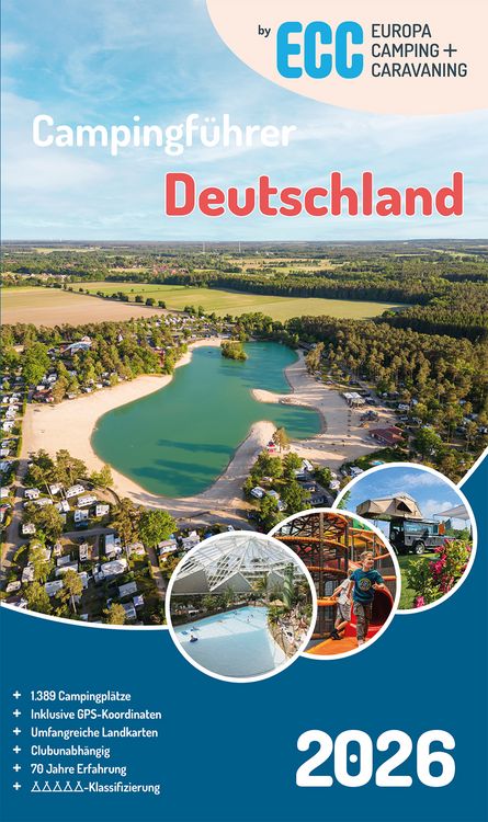 Produktbild: ECC Campingf&uuml;hrer Deutschland 2026