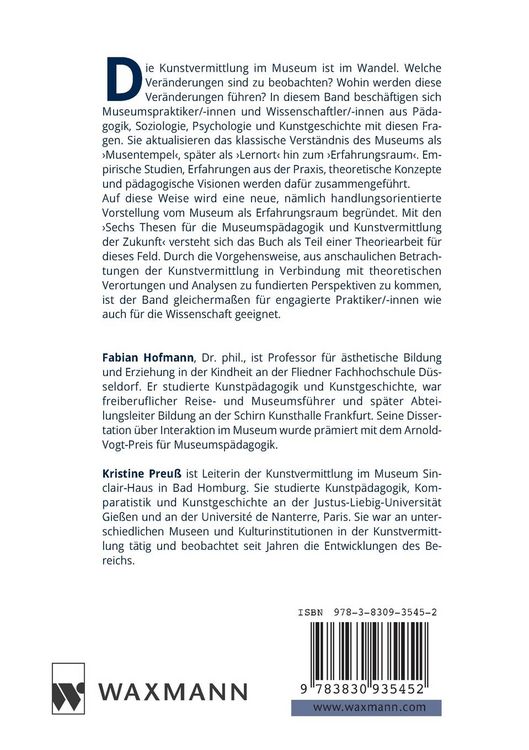 Produktbild: Kunstvermittlung im Museum