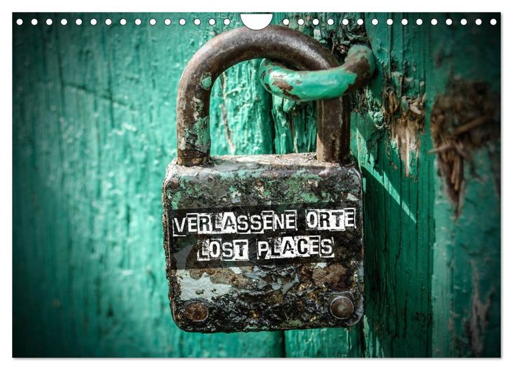 Produktbild: Verlassene Orte - Lost Places (Wandkalender 2026 DIN A4 quer), CALVENDO Monatskalender