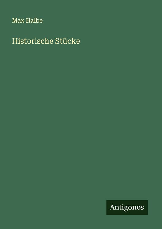 Produktbild: Historische St&uuml;cke