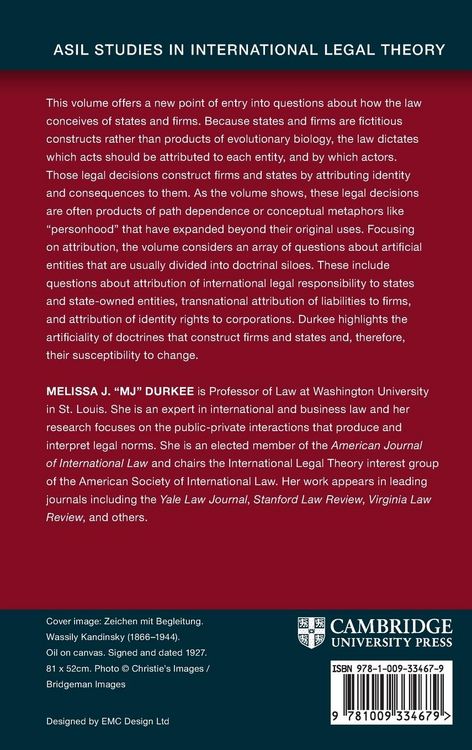 Produktbild: States, Firms, and Their Legal Fictions