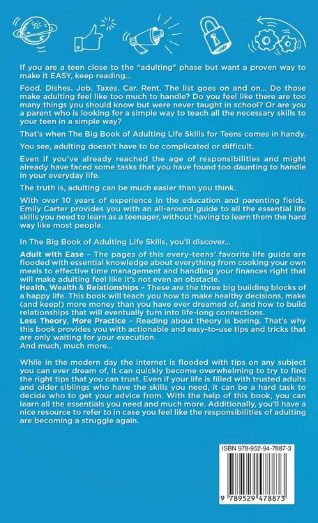 Produktbild: The Big Book of Adulting Life Skills for Teens