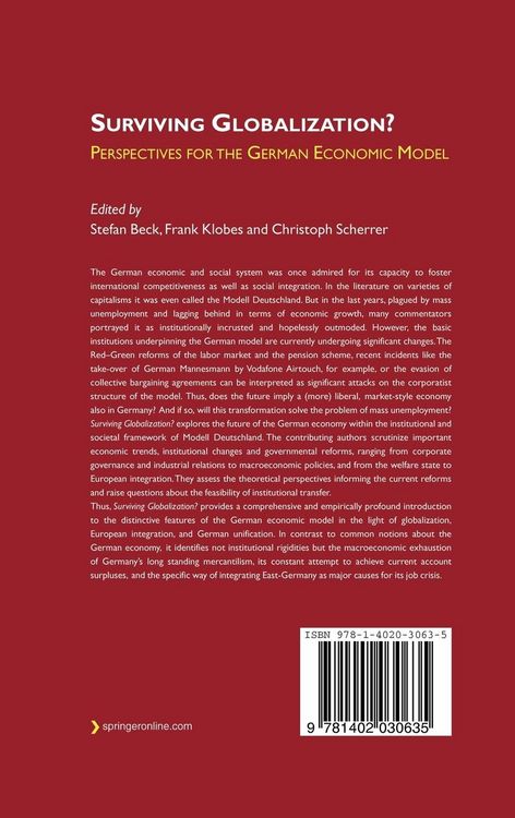 Produktbild: Surviving Globalization?