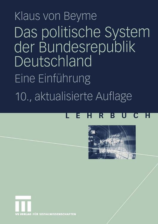 Produktbild: Das politische System der Bundesrepublik Deutschland