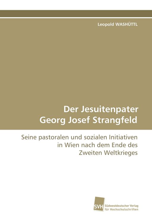 Produktbild: Der Jesuitenpater Georg Josef Strangfeld