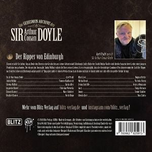 Produktbild: Die geheimen Archive des Sir Arthur Conan Doyle - Der Ripper von Edinburgh, 1 Audio-CD