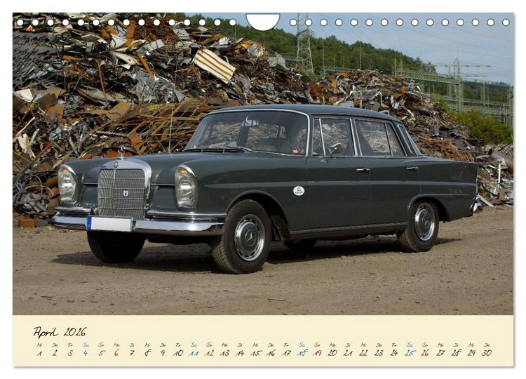 Produktbild: Klassiker mit Stern (Wandkalender 2026 DIN A4 quer), CALVENDO Monatskalender