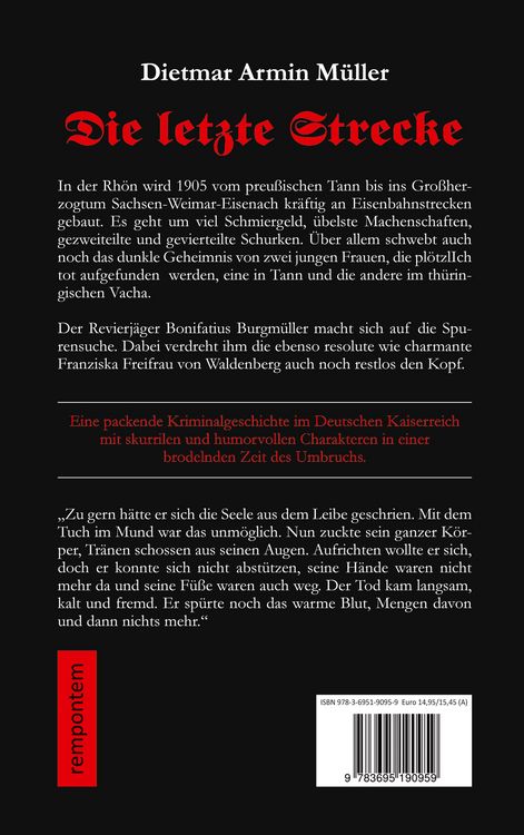 Produktbild: Die letzte Strecke
