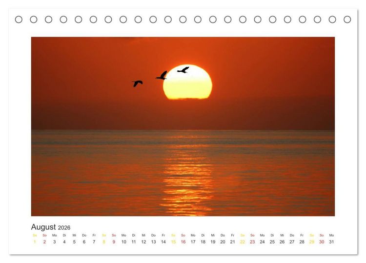 Produktbild: Fuerteventura (Tischkalender 2026 DIN A5 quer), CALVENDO Monatskalender