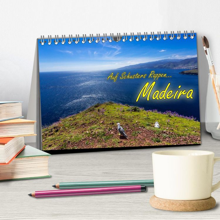 Produktbild: Auf Schusters Rappen... Madeira (Tischkalender 2026 DIN A5 quer), CALVENDO Monatskalender