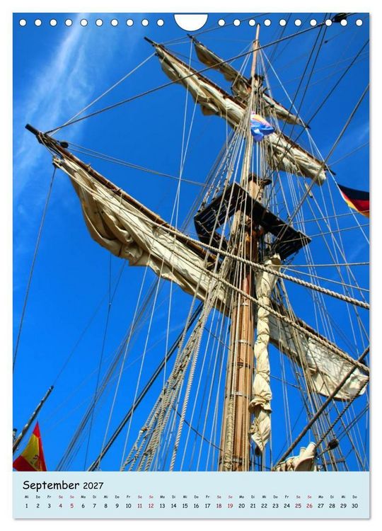 Produktbild: Sail - Impressionen aus Bremerhaven (Wandkalender 2027 DIN A4 hoch), CALVENDO Monatskalender