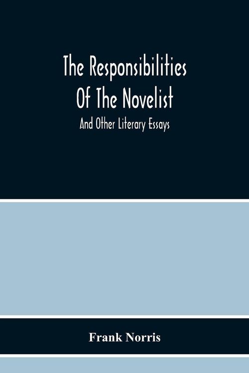 Produktbild: The Responsibilities Of The Novelist