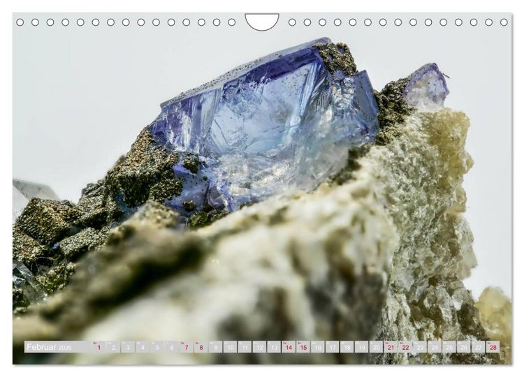 Produktbild: Faszination Mineralien (Wandkalender 2026 DIN A4 quer), CALVENDO Monatskalender