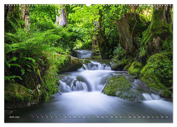 Produktbild: Wanderparadies Schw&auml;bische Alb (hochwertiger Premium Wandkalender 2026 DIN A2 quer), Kunstdruck in Hochglanz