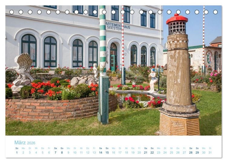 Produktbild: Moin Borkum (Tischkalender 2026 DIN A5 quer), CALVENDO Monatskalender