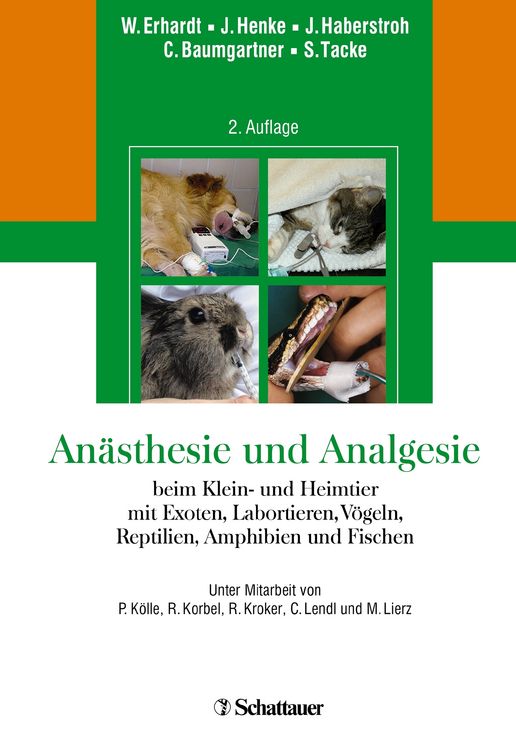 Produktbild: An&auml;sthesie und Analgesie beim Klein und Heimtier