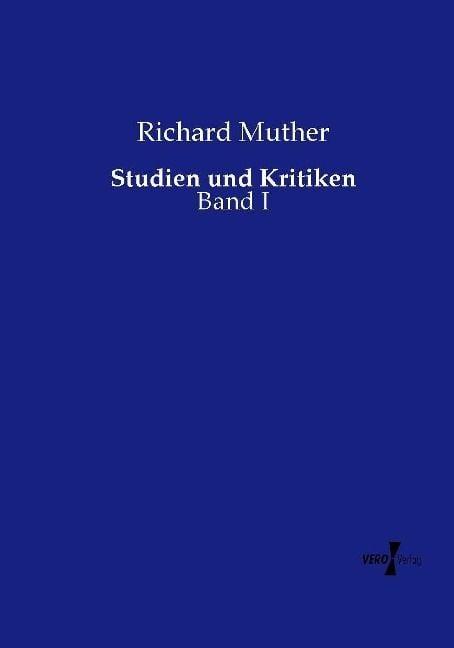 Produktbild: Studien und Kritiken