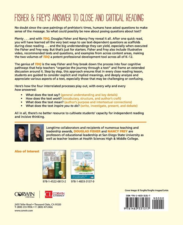 Produktbild: Text-Dependent Questions, Grades K-5