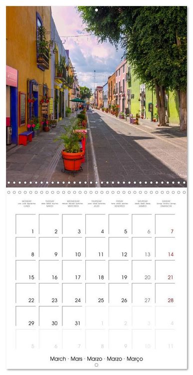 Produktbild: COLOURS OF MEXICO (Wall Calendar 2027 12 &times; 12 Inch) CALVENDO 12 Month Wall Calendar